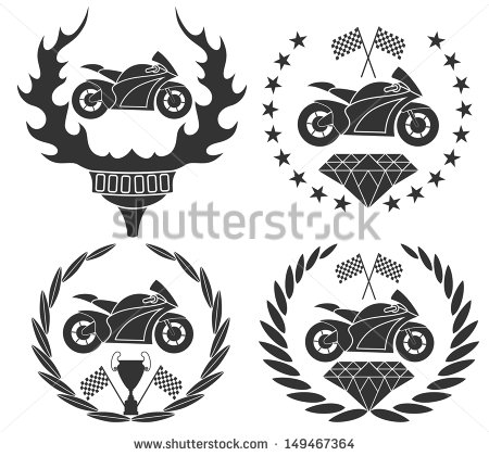 Motorcycle Club Logo Vector