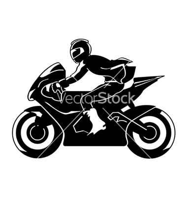 Motorcycle Silhouette Vector