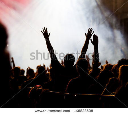 Music Concert Crowd