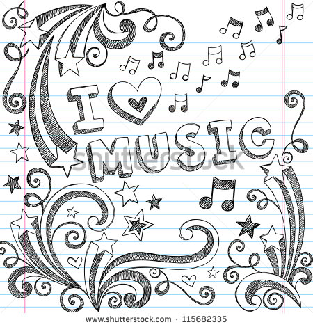 Music Note Doodles