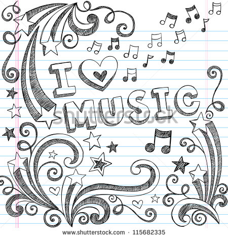Music Note Doodles Music Note Doodles