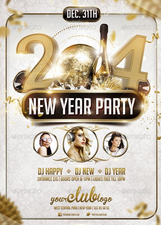 New Year Party Flyer