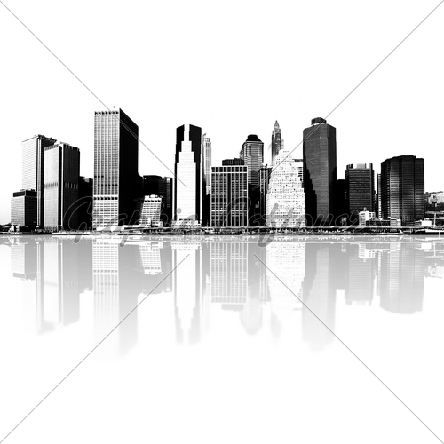 New York City Skyline Clip Art