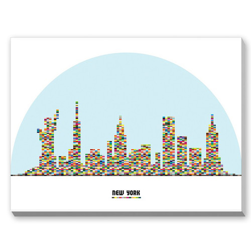 New York City Skyline Graphic Art