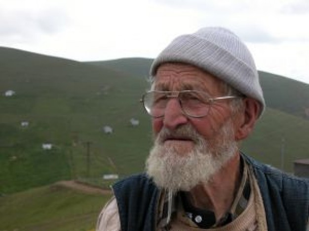 Old Man with Glasses Old Man with Glasses