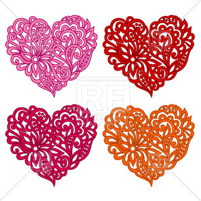 Ornate Heart Clip Art