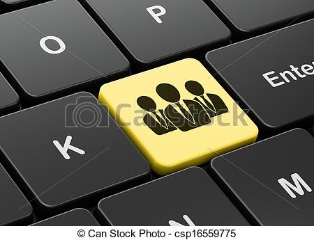 People Icons Clip Art Computers