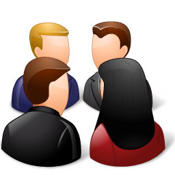 8 Group Meeting Icon Images