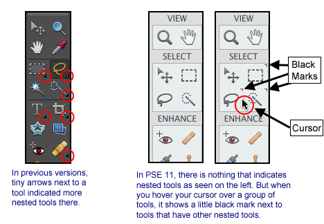 Photoshop Elements 11 Tools