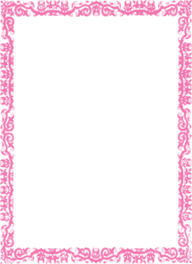 Pink Borders and Frames Clip Art