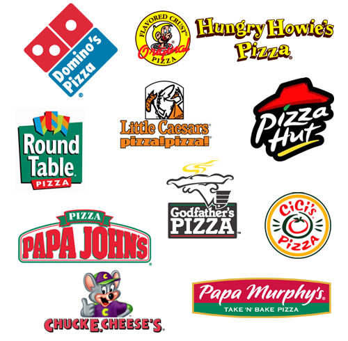 Pizza Restaurant Logos With