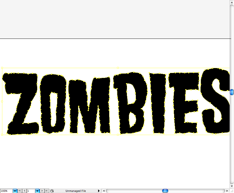 6 Zombie Letter Font Images