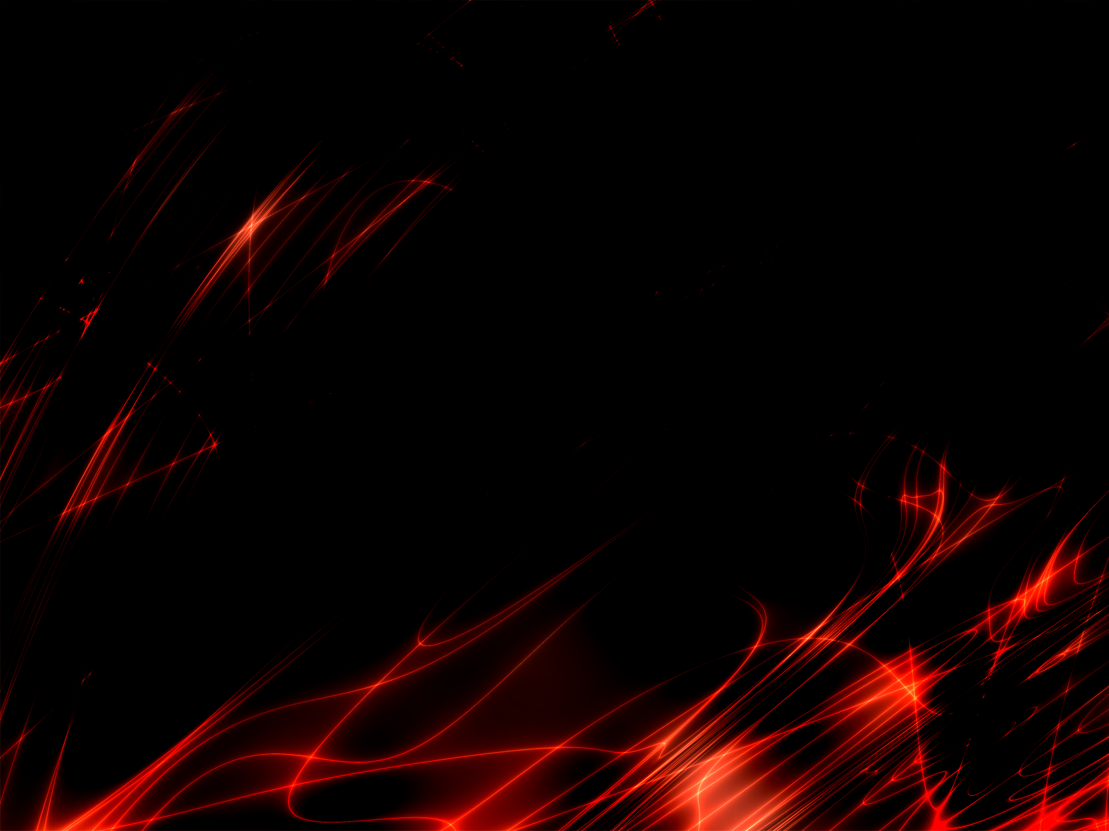 Red Black Abstract