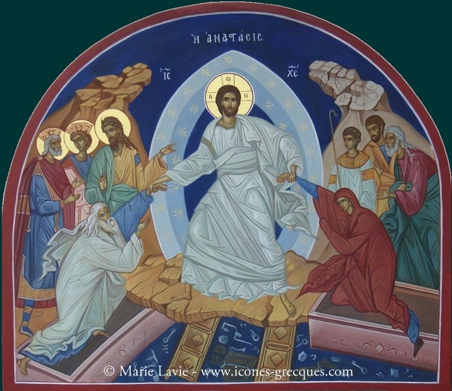 Resurrection of Jesus Christ Icon