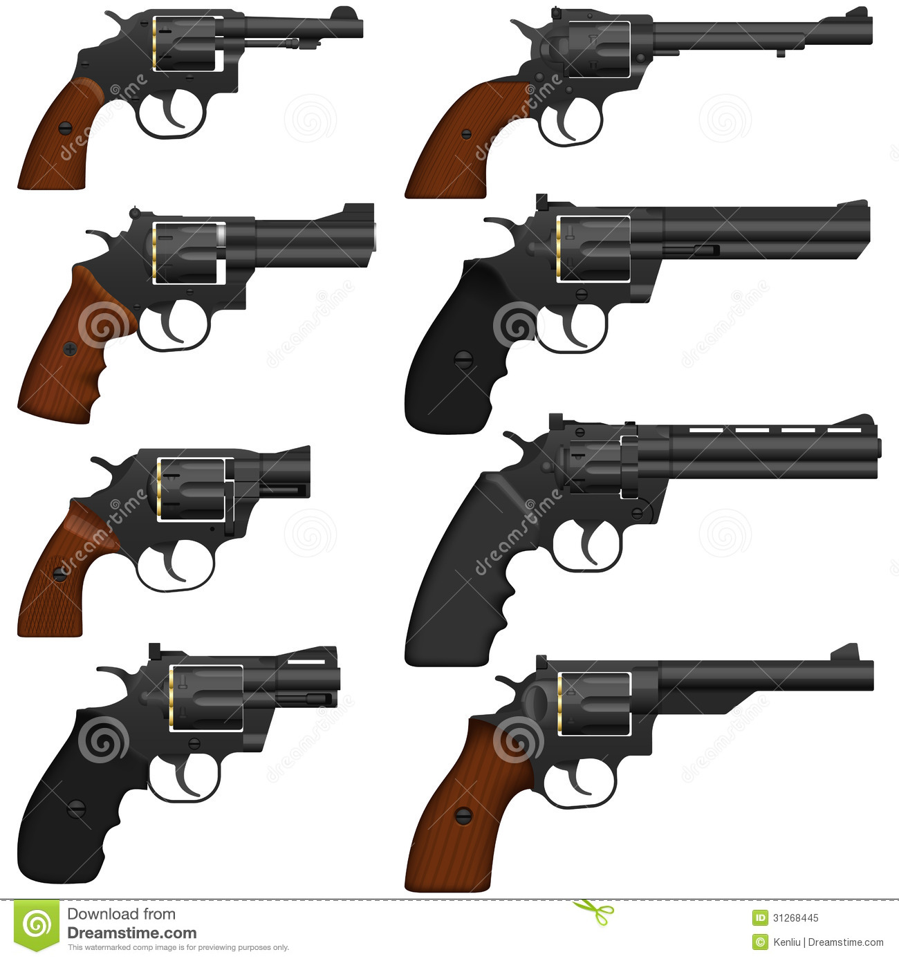 Revolver Vector Revolver Vector