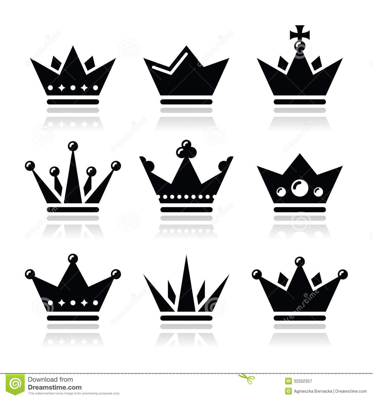 Royal King Crown Vector