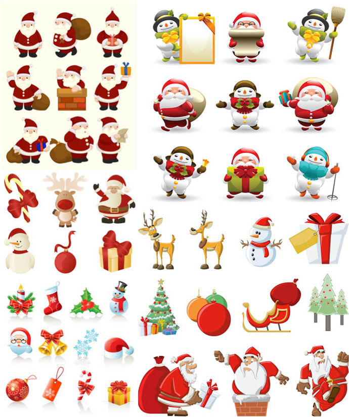 Santa Claus Illustration Vector