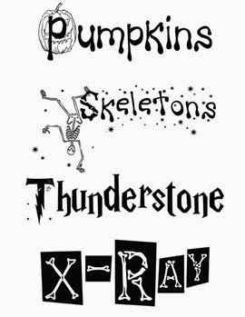 Scary Halloween Letters Font