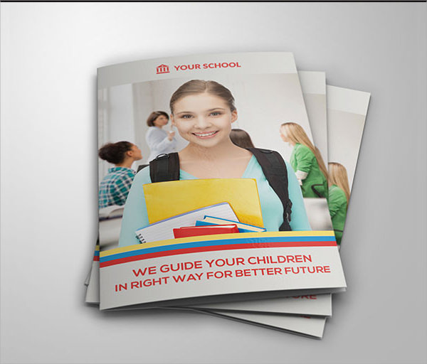 sample school brochure templates