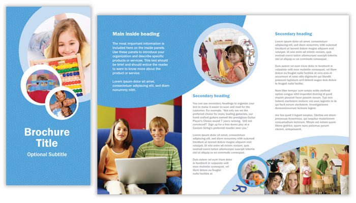 School Brochure Templates Free