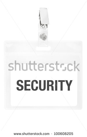 Security ID Badge Clip Art