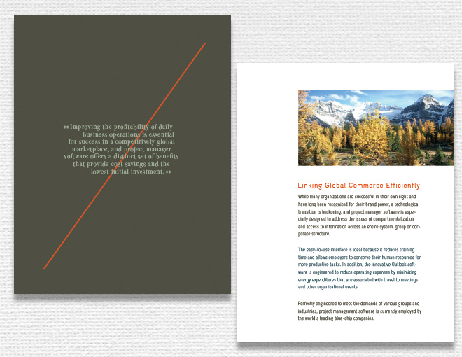 Simple Brochure Design
