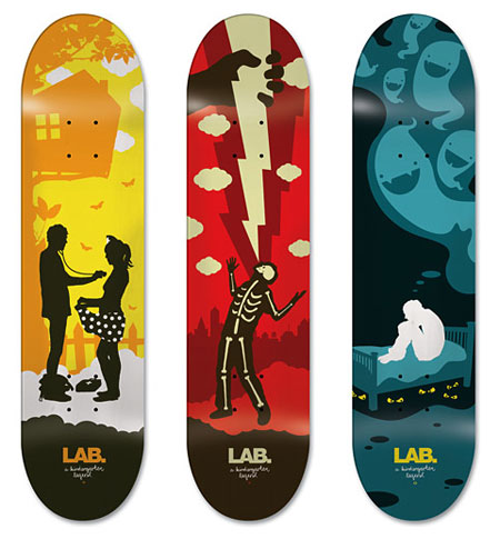Skateboard Deck Graphic Design