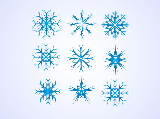 Snowflake Vector Free Download