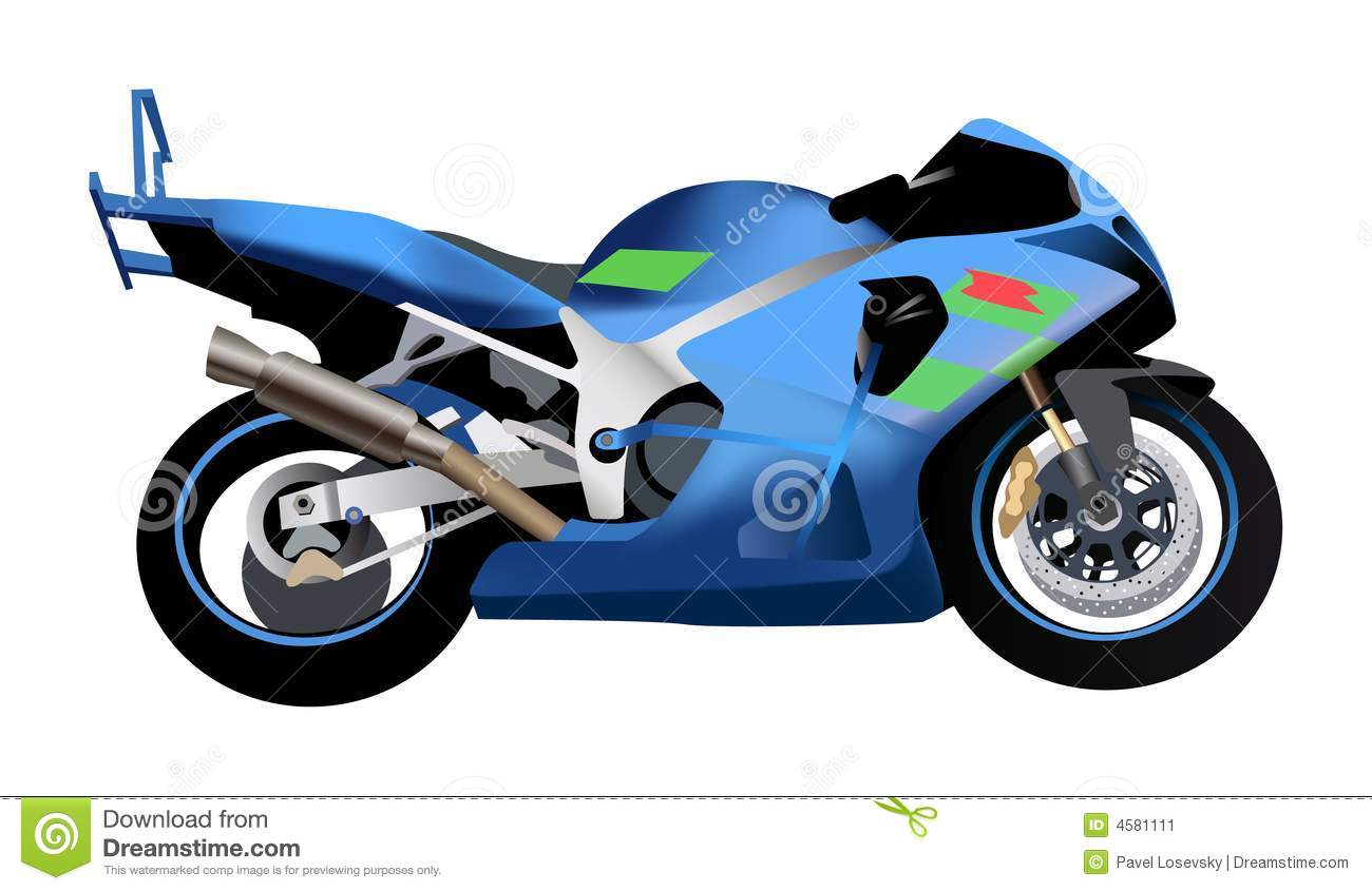 Sport Motorcycle Vectors