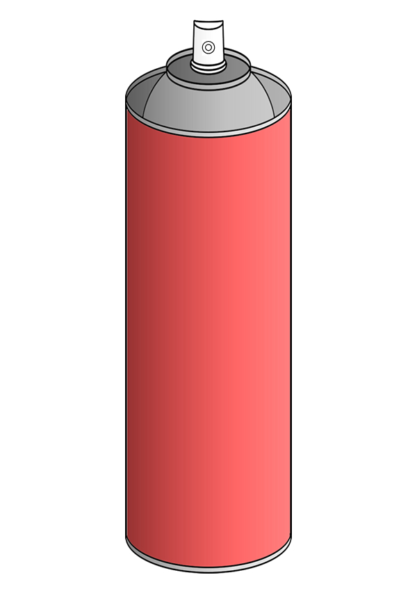 Spray Can Vector Free