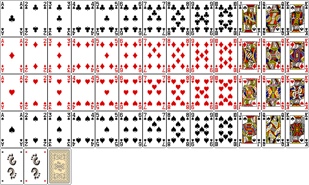 Standard Playing Card Deck