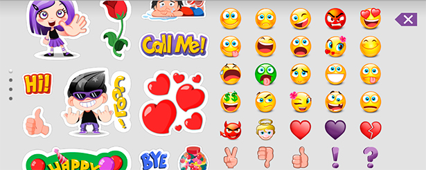 Sticker Viber Emoticons