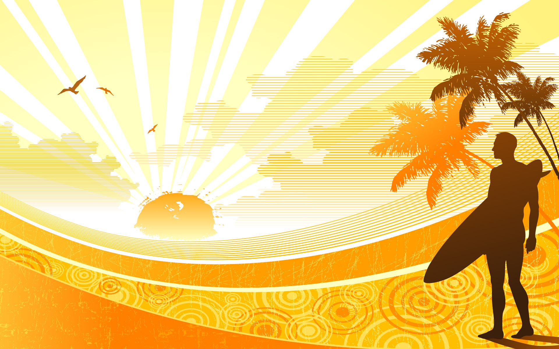 Sunshine Vector Sunshine Vector