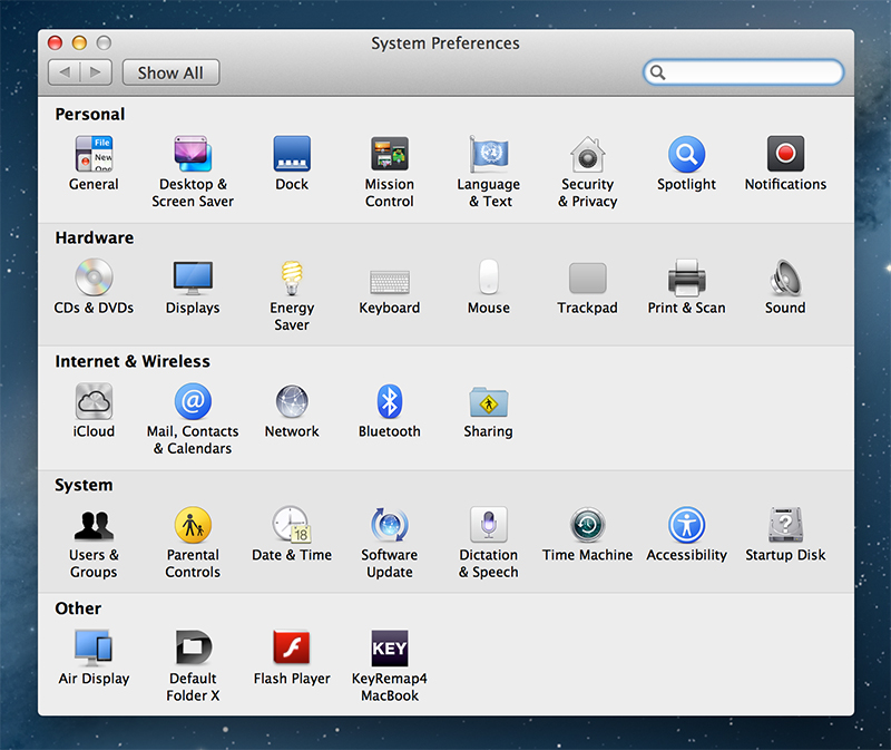 System Preferences Icon System Preferences Icon