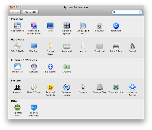 System Preferences On Mac System Preferences On Mac