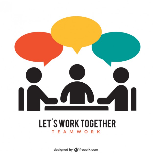 Teamwork Free Icon Vector