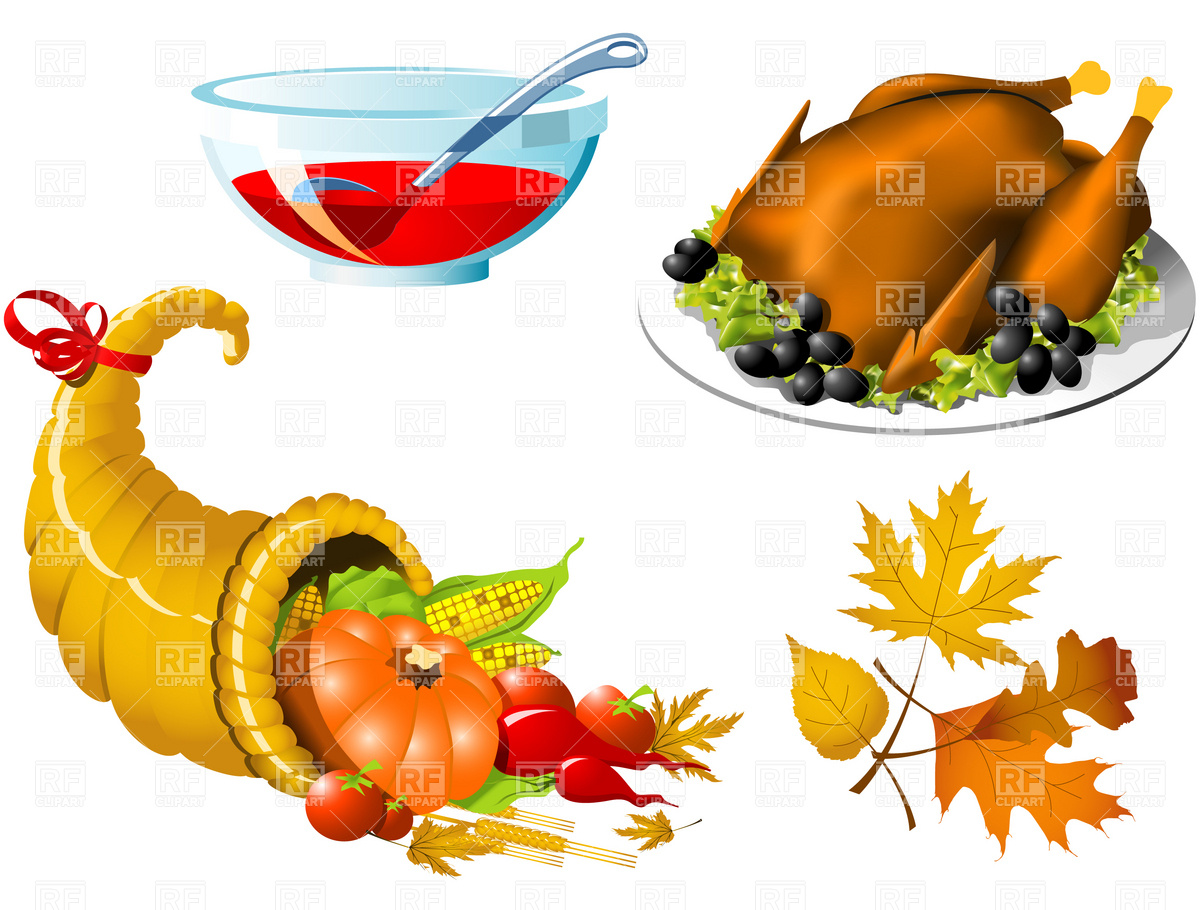 Thanksgiving Cornucopia Clip Art Free