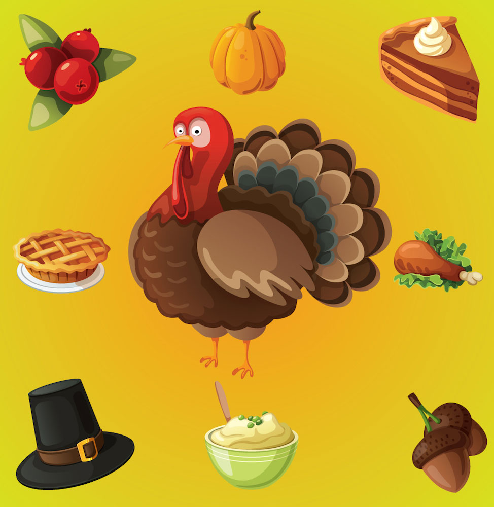 Thanksgiving Day Turkey Clip Art