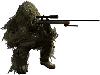 Transparent Call of Duty Black Ops 2 Sniper