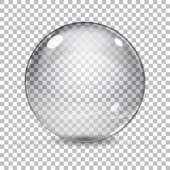 Transparent Glass Sphere