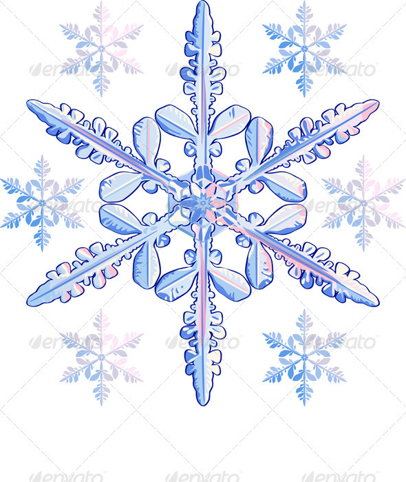 Transparent Snowflake