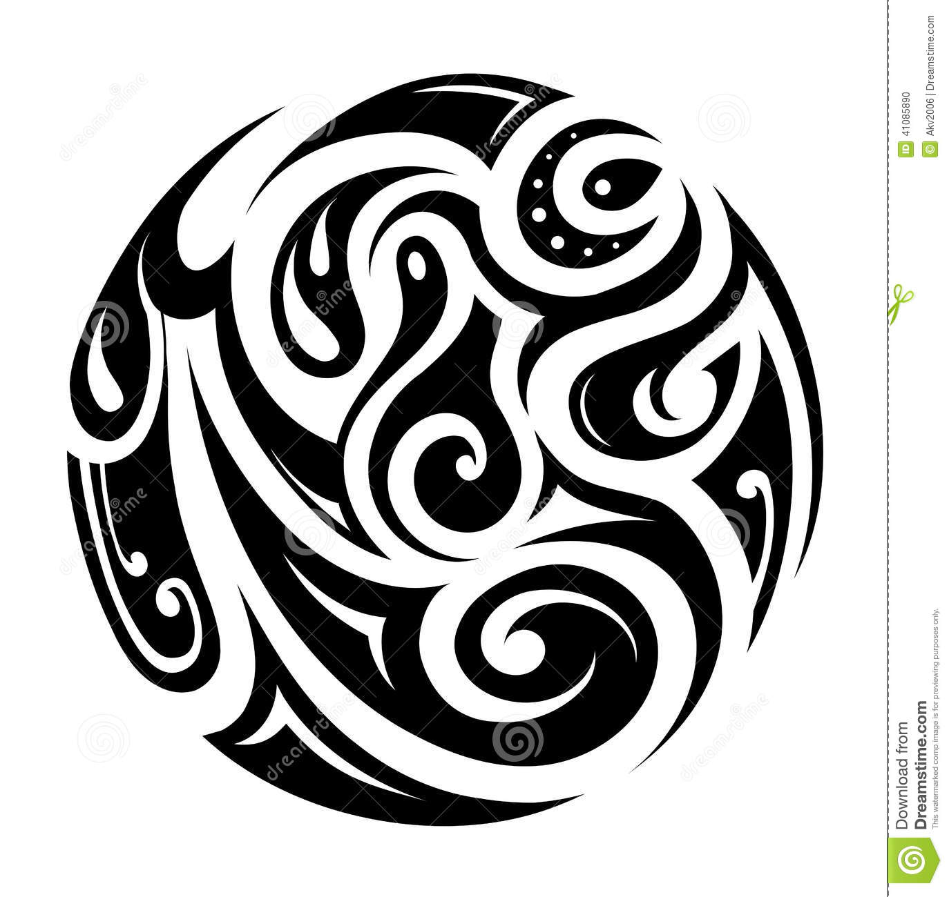 14 Circle Tribal Vector Images