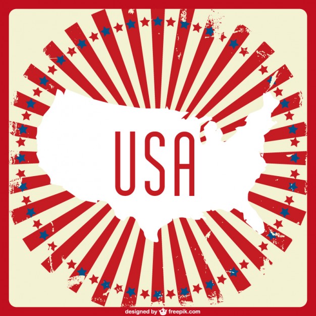 USA Vector Art