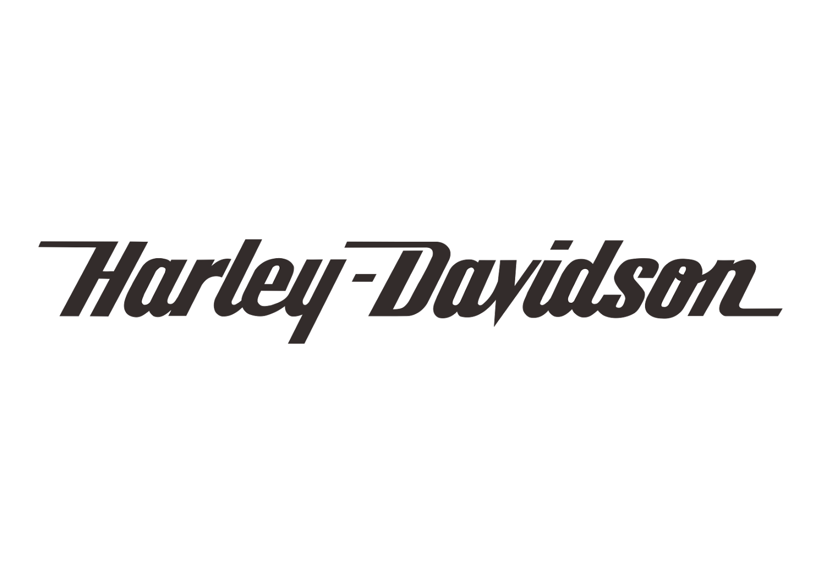 Vector Logos Harley-Davidson Outline