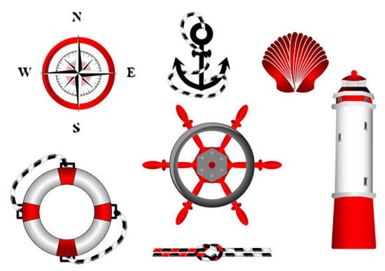 Vector Nautical Clip Art