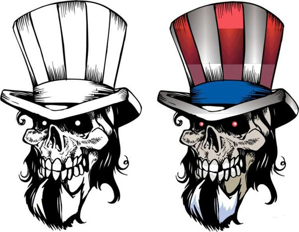 Vector Skulls Clip Art Free Downloads