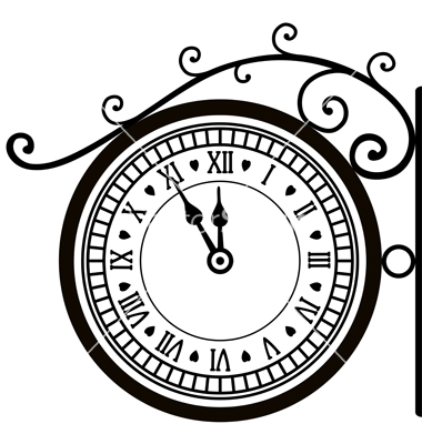Vector Street Clock