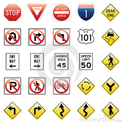 Vector Traffic Signs