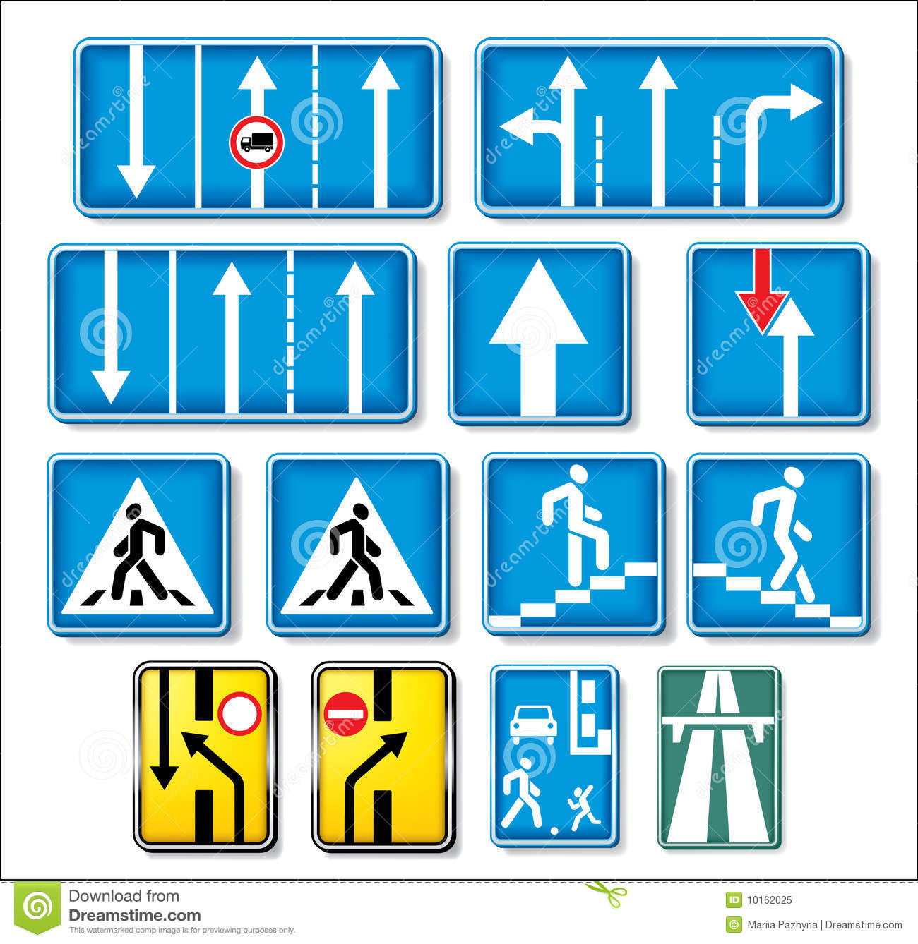 Vector Traffic Signs