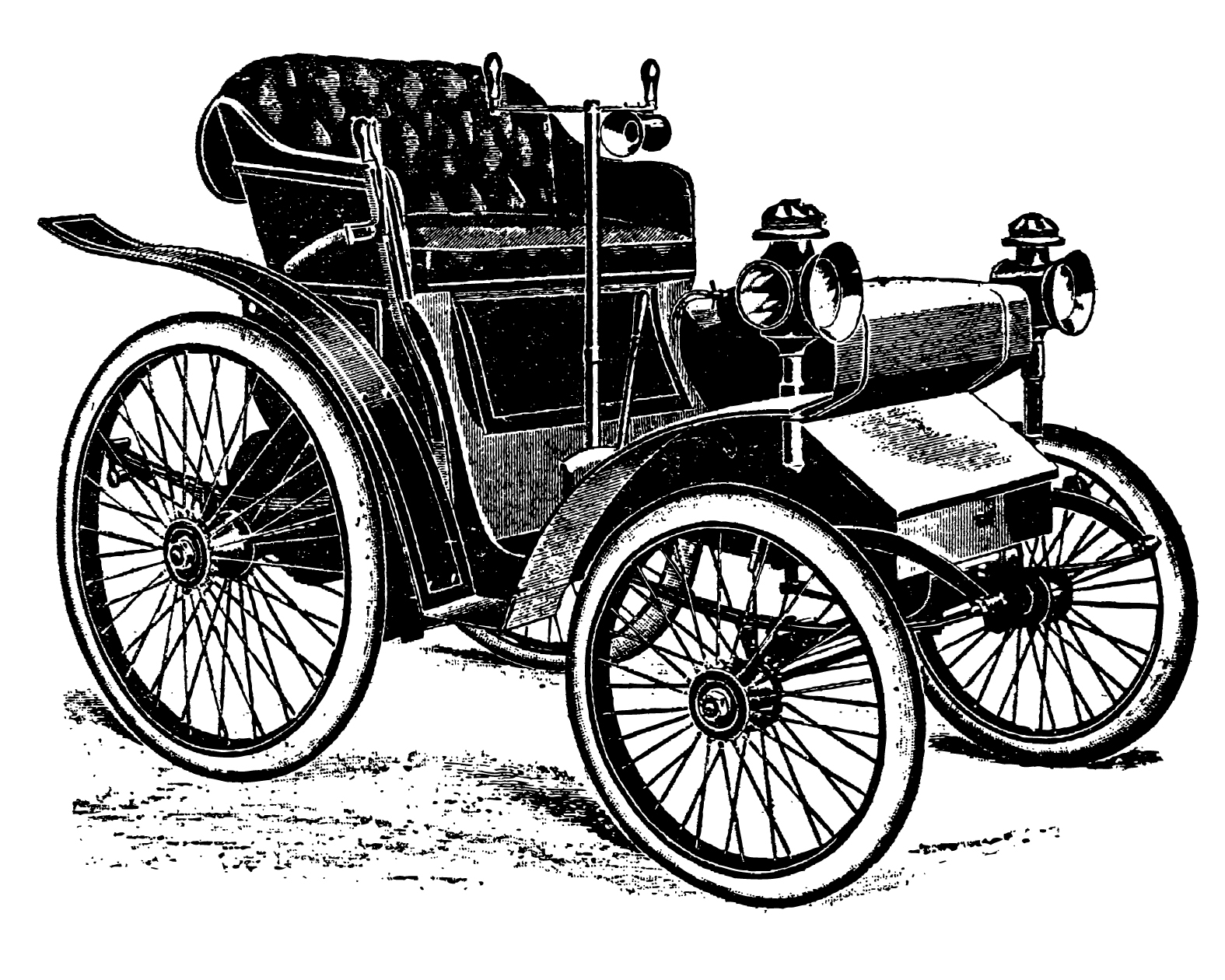 Vintage Car Clip Art Free